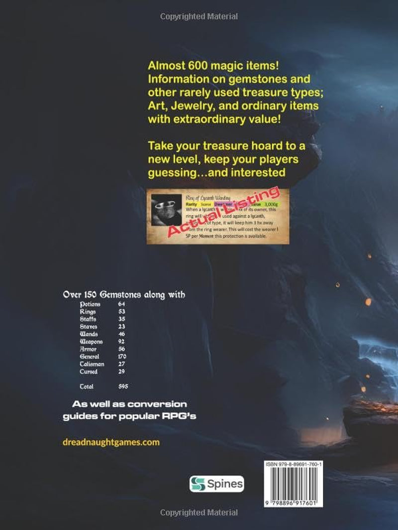 Treasures of Mayhem: A Guide to Treasures Great and Small