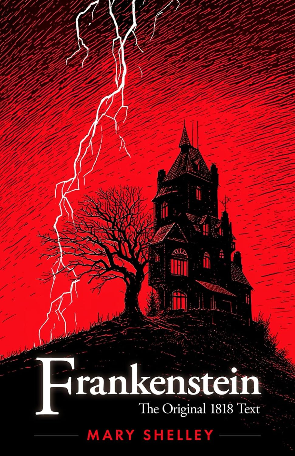 Frankenstein: Original 1818 Text with Illustrations (Illustrated)