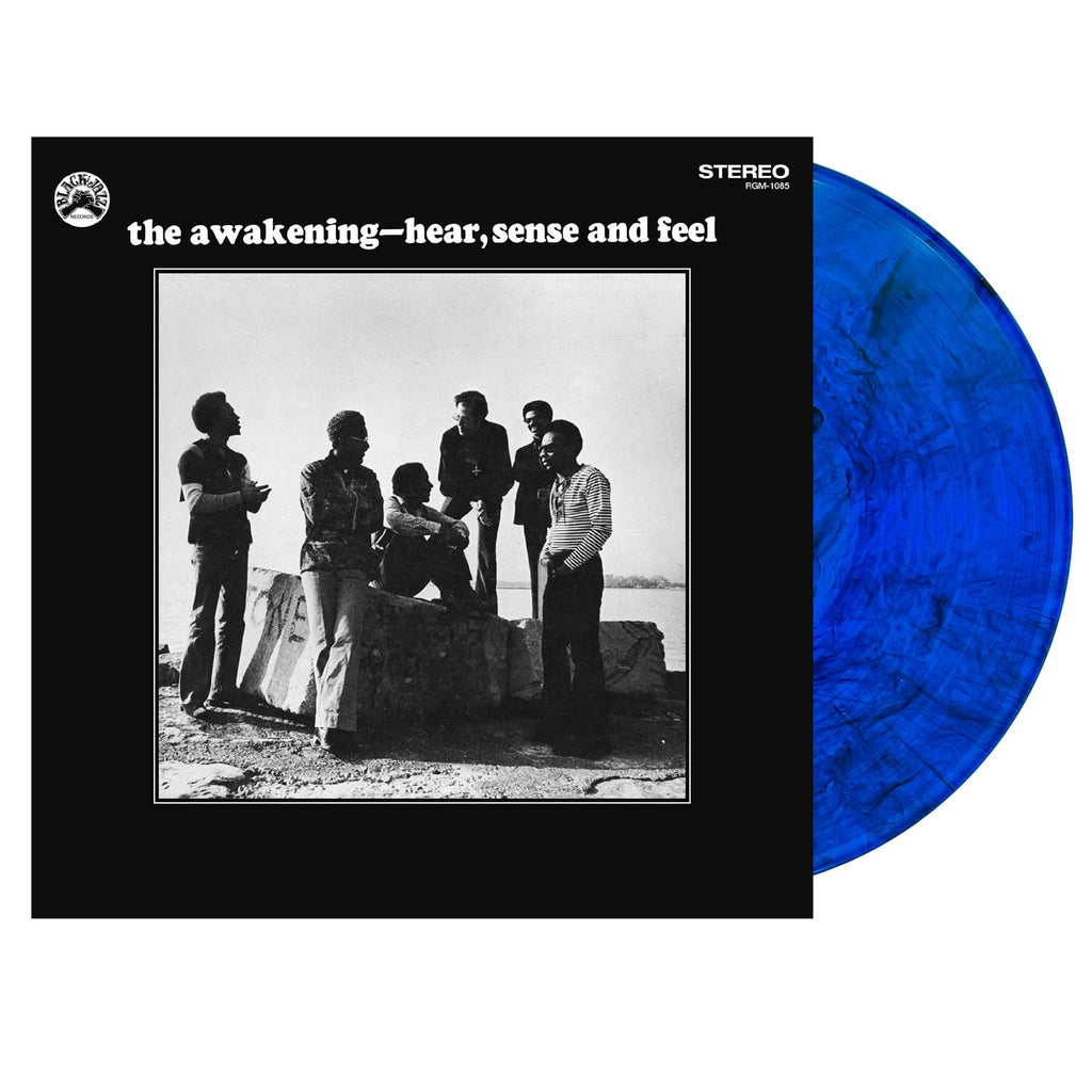 Hear, Sense and Feel Remastered BLUE WITH BLACK SWIRL