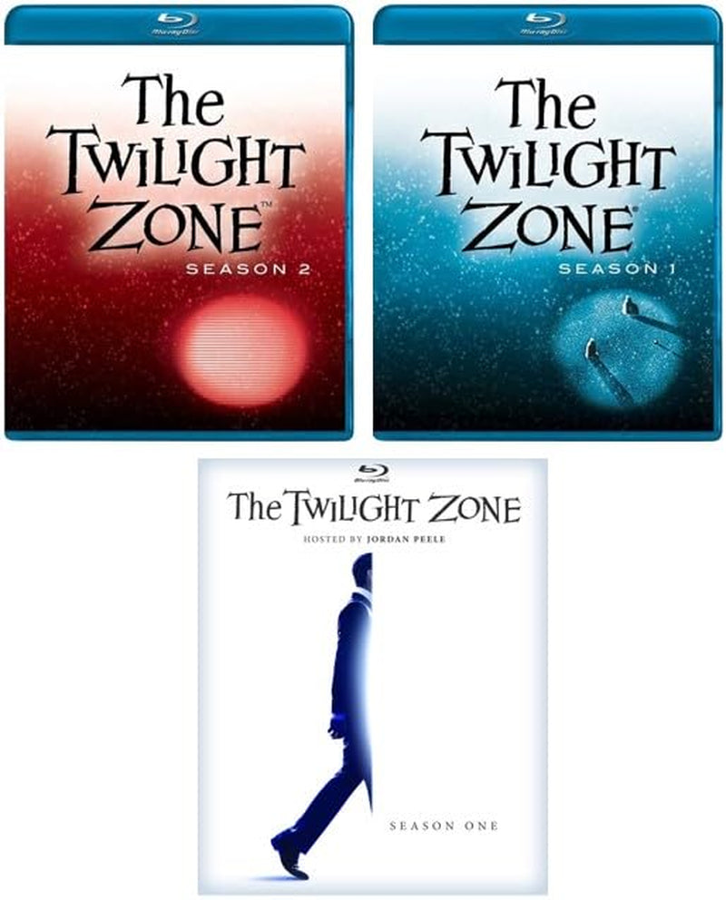 The Twilight Zone: Season 1 & Season 2 (The Original Series: Complete First and Second Seasons) [Blu-ray] + Bonus 2019 Jordan Peele Remake Season 1, Over 35Hrs