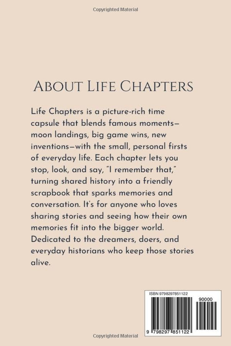 Life Chapters 1946: A Walk Back In Time