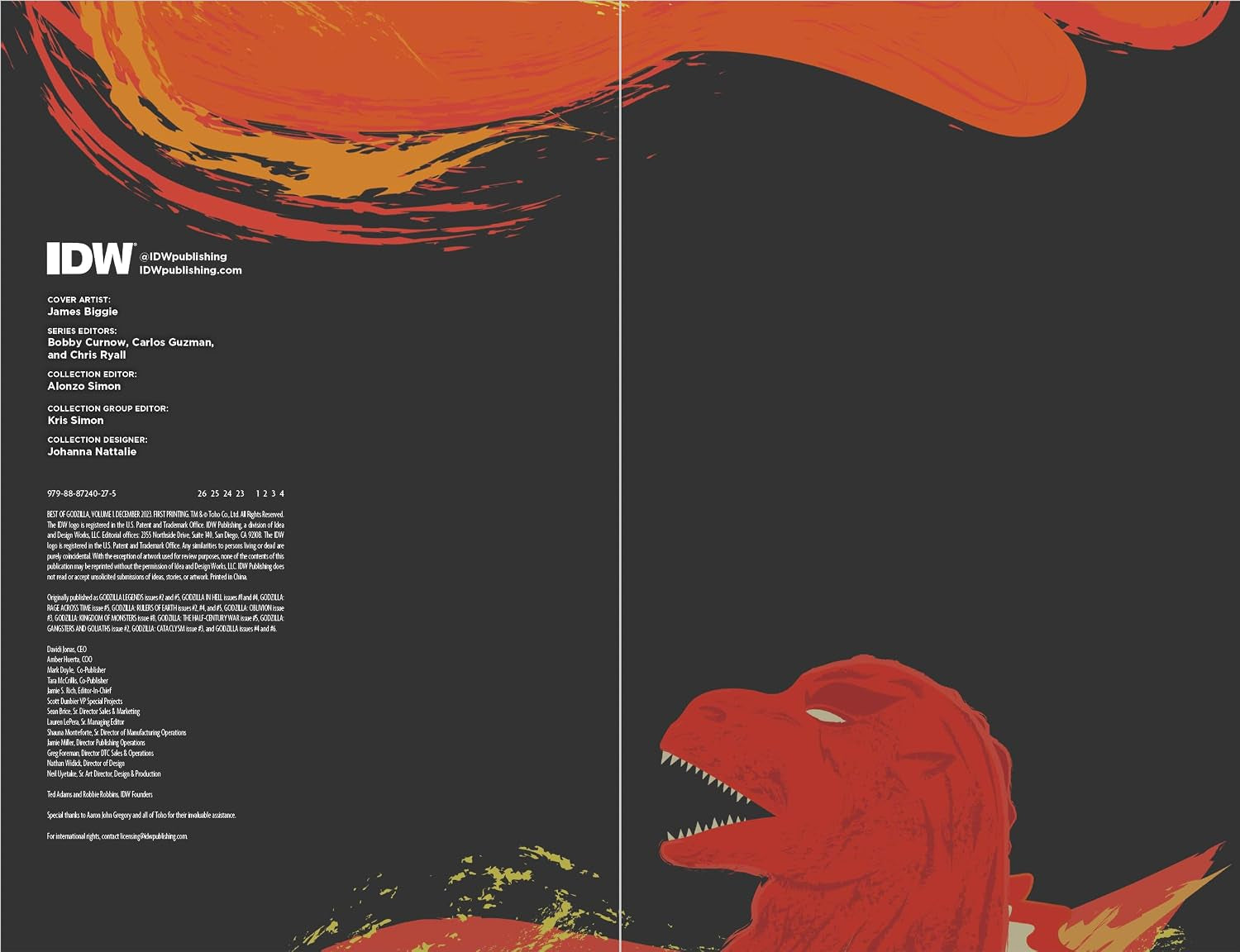Best of Godzilla, Vol. 1