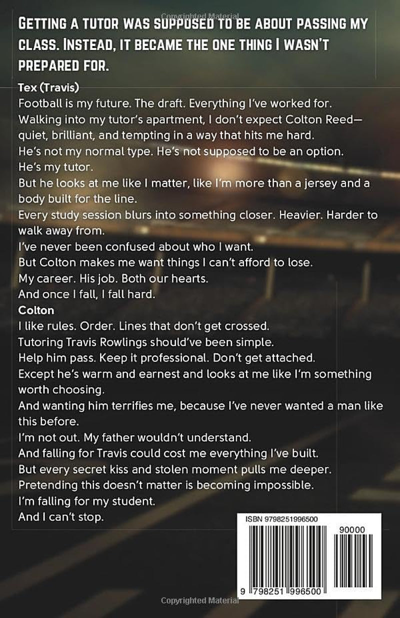 Blindside Lesson: A Nerd/Jock Football MM Romance (Desert Football)