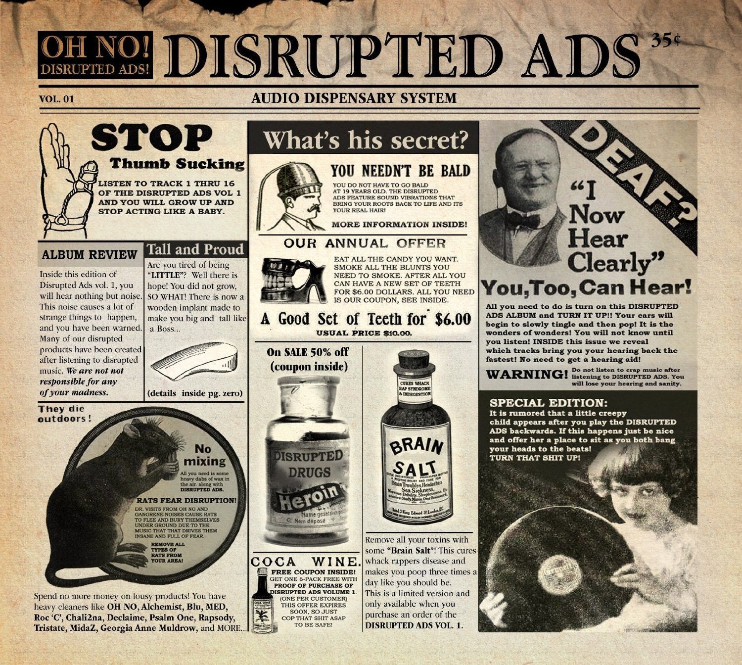 Disrupted Ads