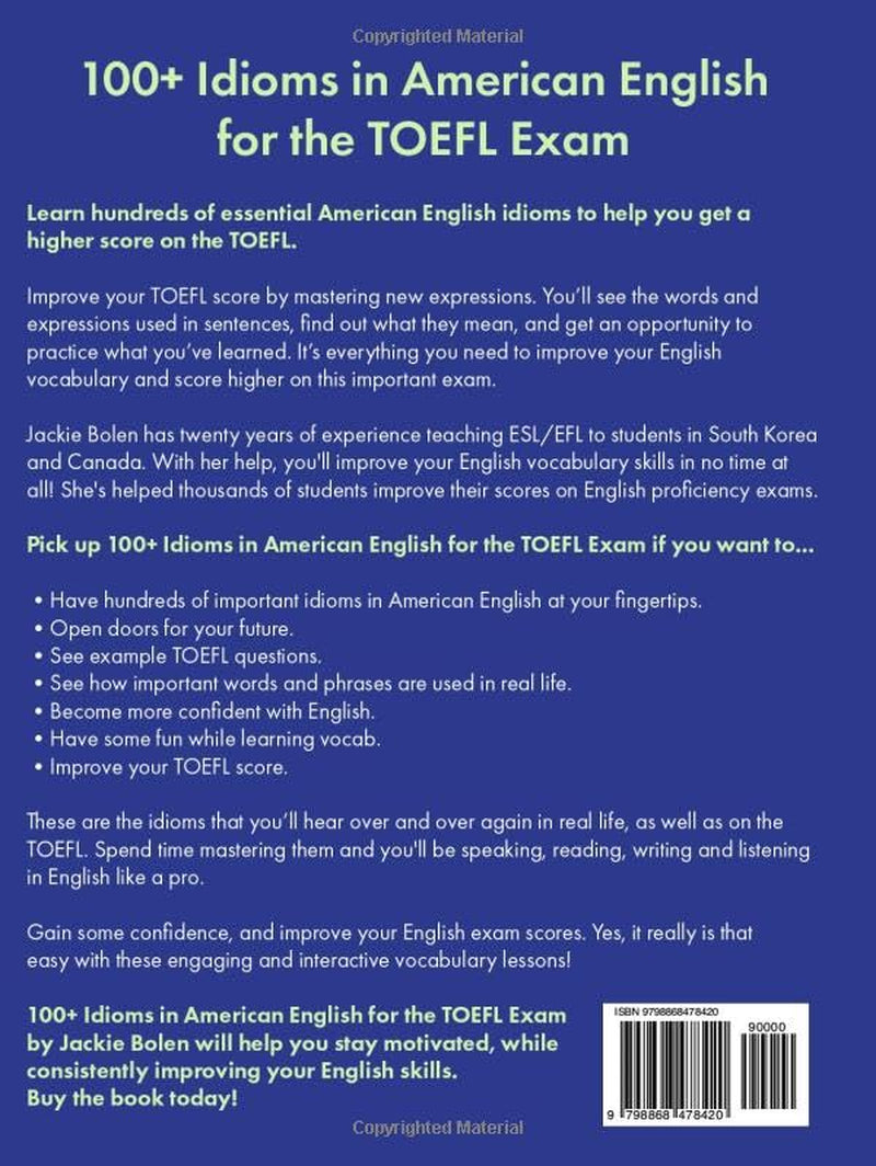 100+ Idioms in American English for the TOEFL Exam: Key TOEFL Expressions to Know