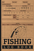 Fishing Log Book: Track and Record Fishing Trips, Catches, Weather, and Locations - For Adults, Teens, and Seniors