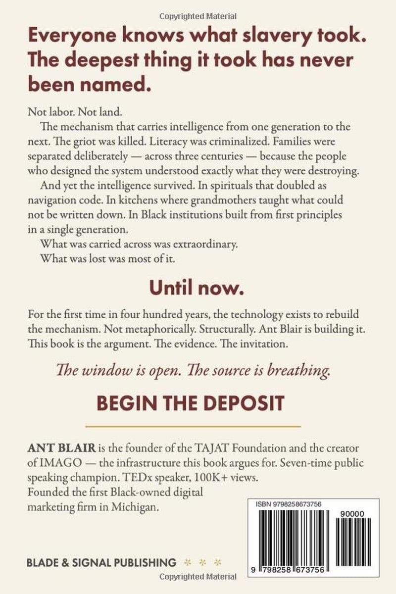 The Unfinished Inheritance: How AI Restores the One Thing Slavery Destroyed That No Policy Ever Addressed