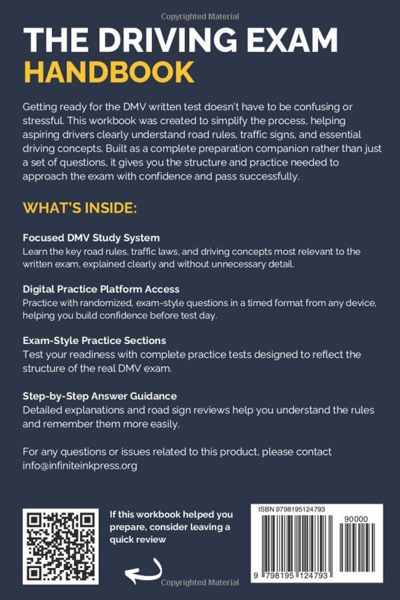 Indiana DMV Handbook: Practice Drivers Test Guide and Drivers Education Book | 500+ Real Exam Questions, Mock Tests & Full Progress Tracking
