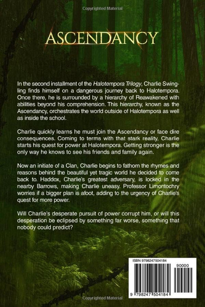 Ascendancy: A Hero's Perilous Quest for Power Among the True Hierarchy of Reality (Halotempora Trilogy)