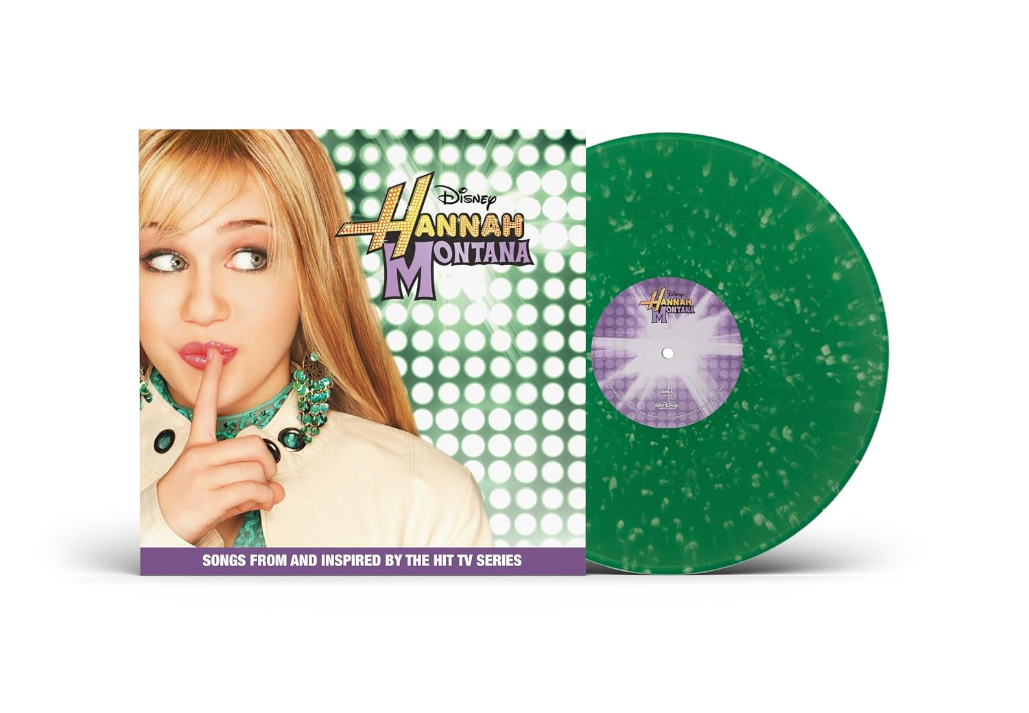 Hannah Montana Songs From and Inspired by the Hit TV Series Green Splatter