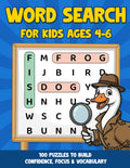 My First Word Search for Kids Ages 4-6: 100 Themed Search and Find Puzzles to Build Vocabulary, Spelling and Letter Recognition for Kindergarten and Preschool