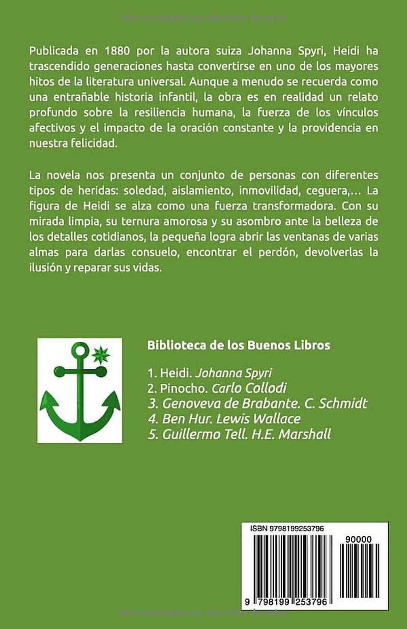 Heidi (Educar en la Esperanza - Biblioteca de los Buenos Libros) (Spanish Edition)