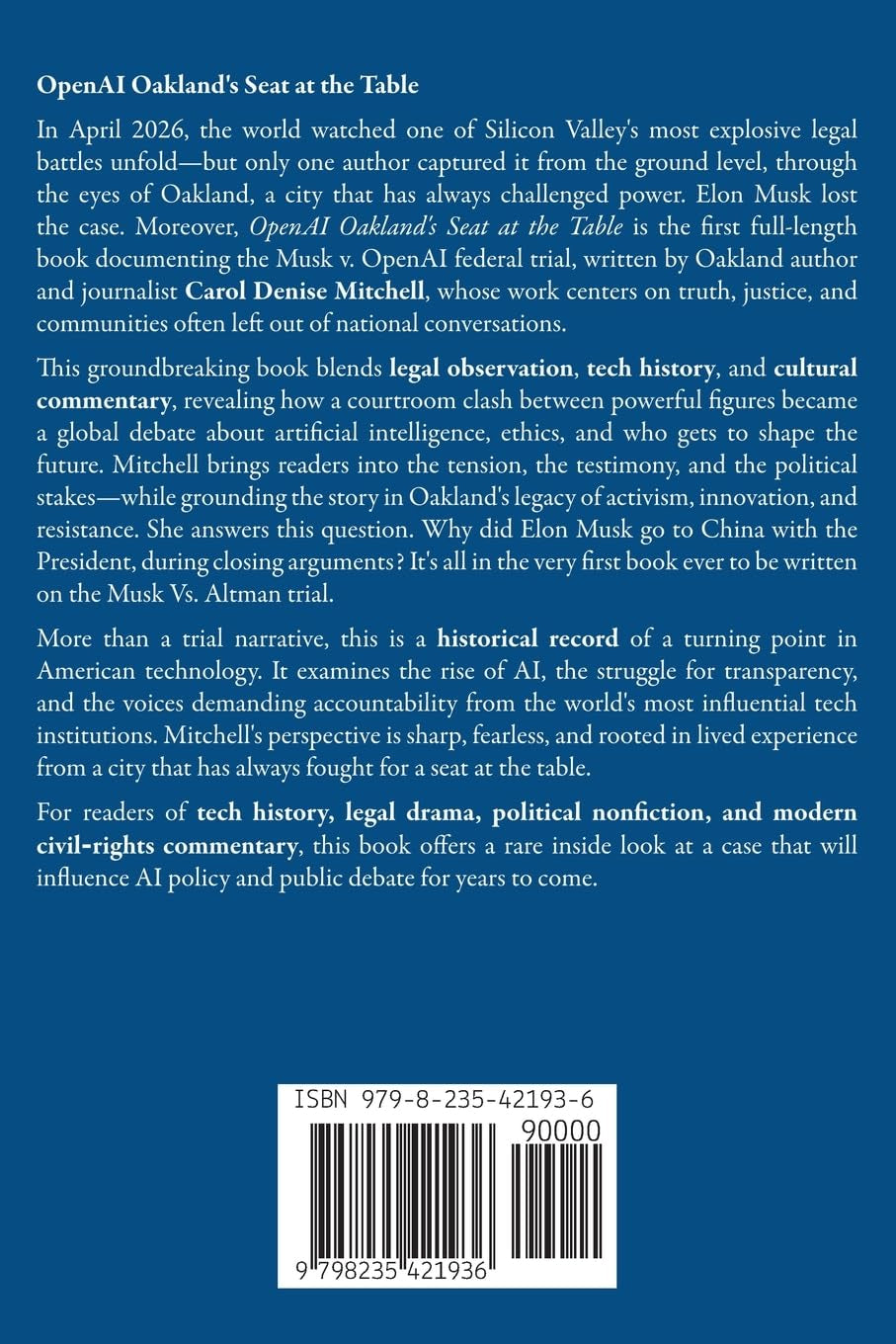 OpenAI Oakland's Seat at the Table