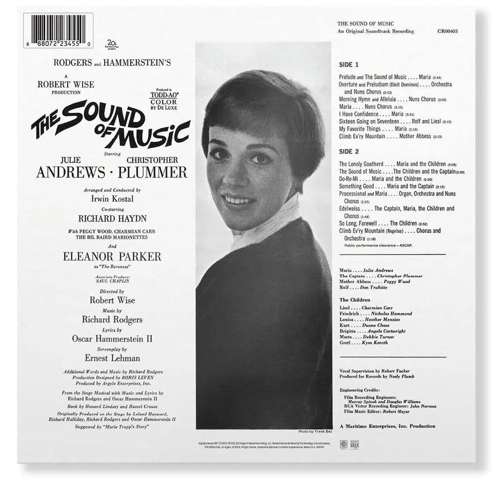 The Sound of Music - Original Soundtrack Recording by Rodgers & Hammerstein - Stereo