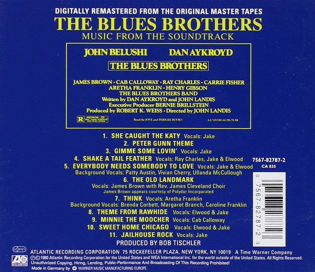 The Blues Brothers: Original Soundtrack Recording (CD)