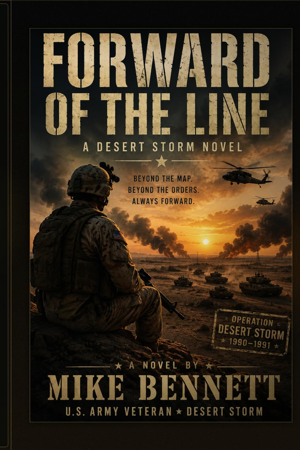 Forward of the Line: A Desert Storm Novel