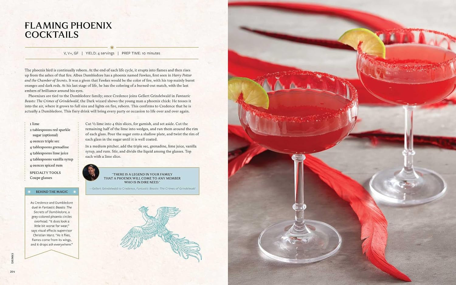 Harry Potter and Fantastic Beasts: Official Wizarding World Cookbook: Spellbinding Meals From New York to Hogwarts and Beyond!