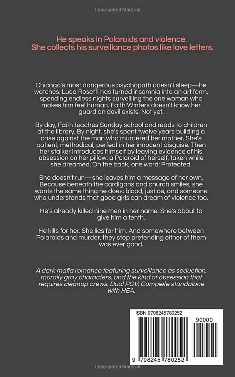 Psychotic Faith: A Stalker Hero Mafia Romance (The Rosetti Family Chicago)