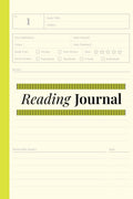 Reading Journal: Record and Review 100 Books, Reading Tracker, Reading Log Journal for Book Lovers with Lime Green Cover