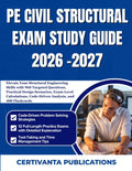 PE CIVIL STRUCTURAL EXAM STUDY GUIDE 2026-2027: Elevate Your Structural Engineering Skills with 960 Targeted Questions, Practical Design Scenarios, ... Code-Driven Analysis, and 400 Flashcards