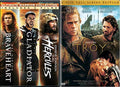 Babe "I'm Going to The Movies with The Bros!": Braveheart + Gladiator + Hercules + Troy DVD 4 Movie Historically Not Exactly Accurate Bundle