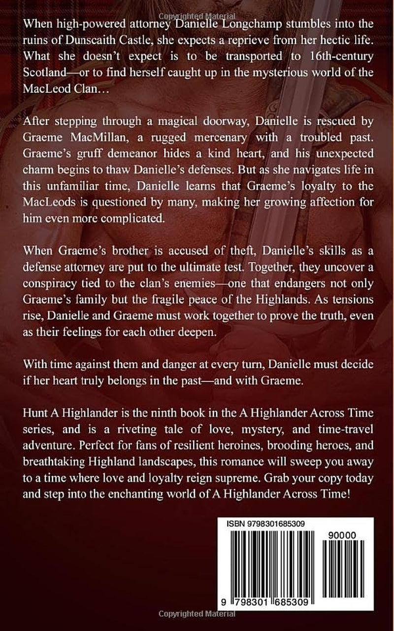 Hunt A Highlander: A Scottish Time Travel Romance (A Highlander Across Time)