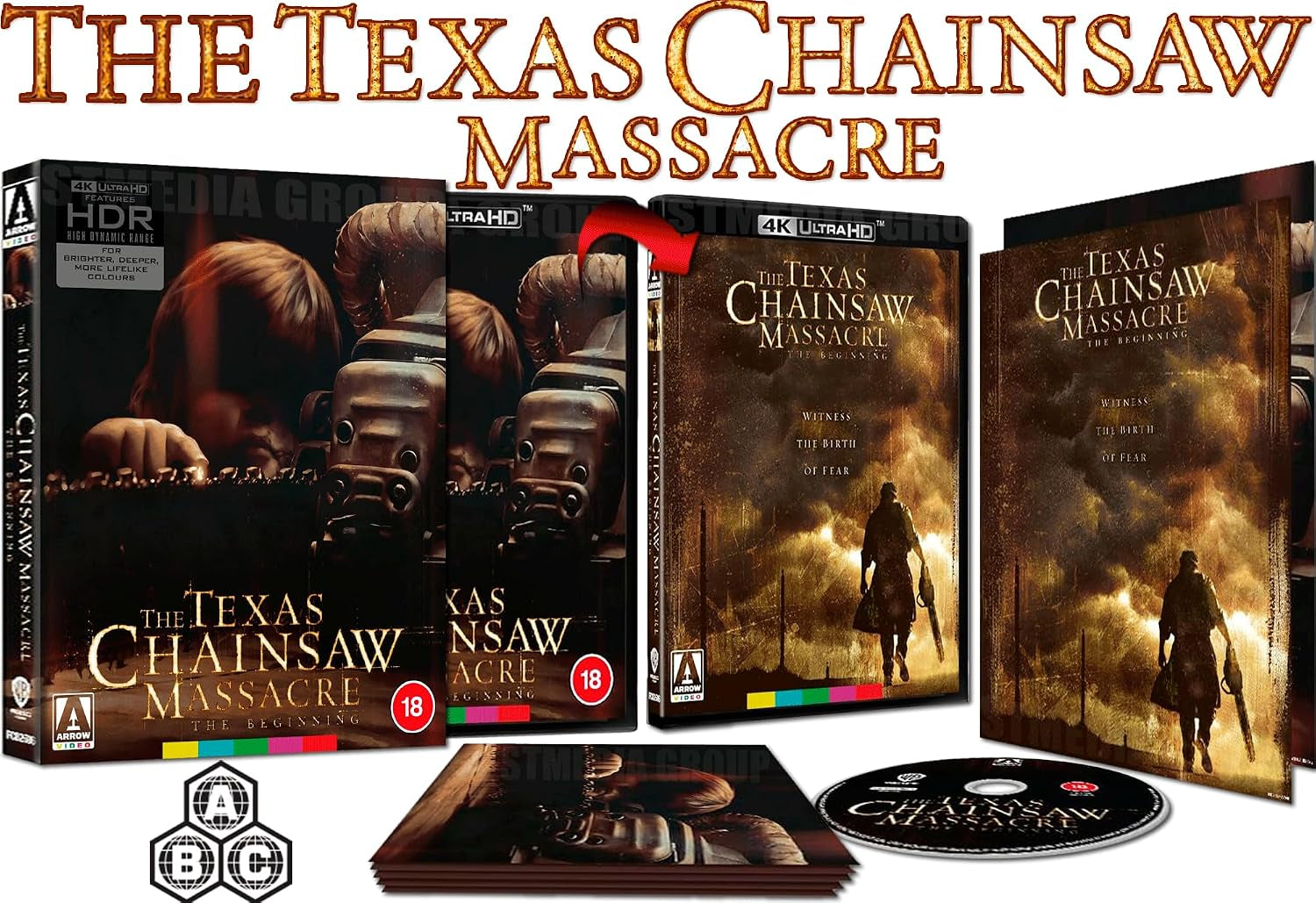 The Texas Chainsaw Massacre: The Beginning (Limited Edition, Reversible cover) [4K Ultra HD] [Region Free]