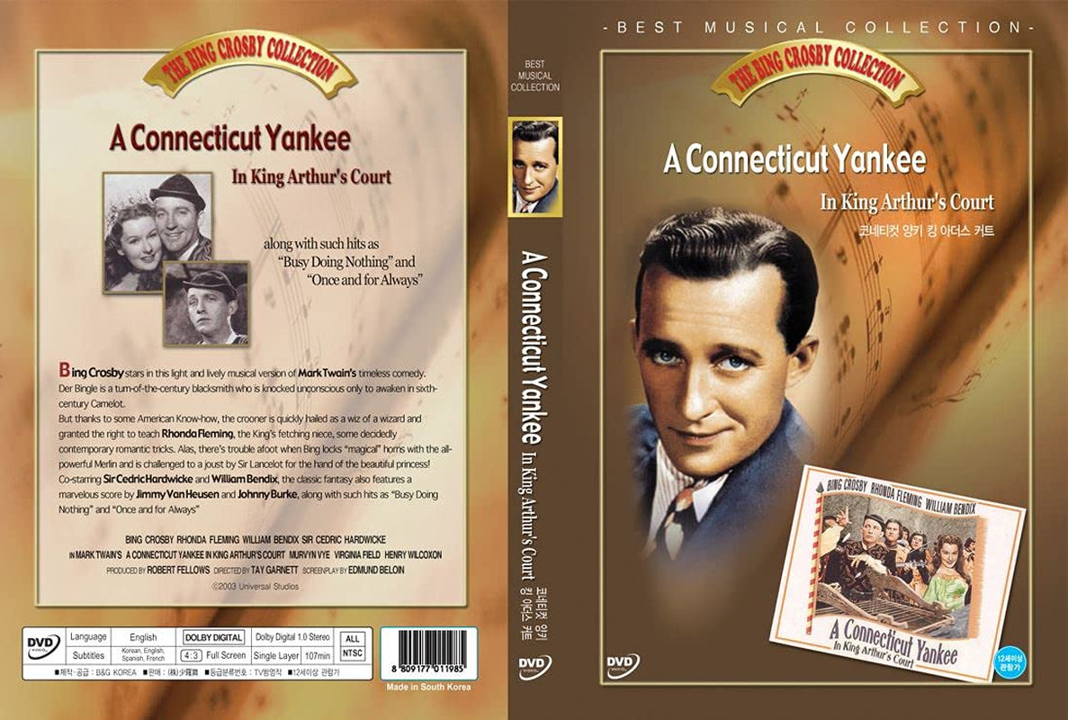 A Connecticut Yankee in King Arthur's Court DVD (Import,region Free,sealed,new)
