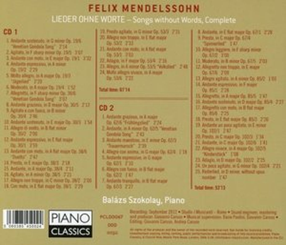 Lieder Ohne Worte