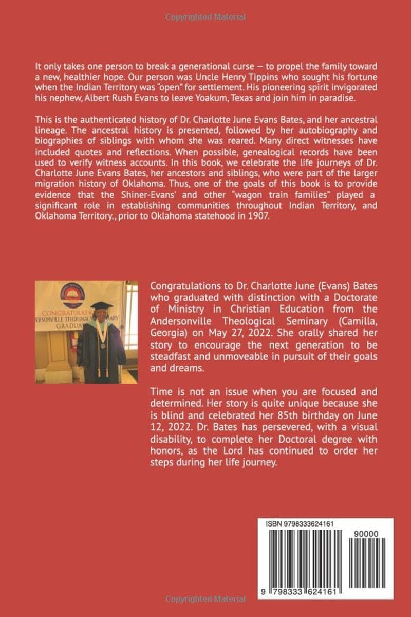 Trailblazers of the Twin Territories:: Formerly-Enslaved Families’ Journey from Yoakum, Texas to Tiger Mountain, Indian Territory [4-13-1903 to 11-20- 1903]