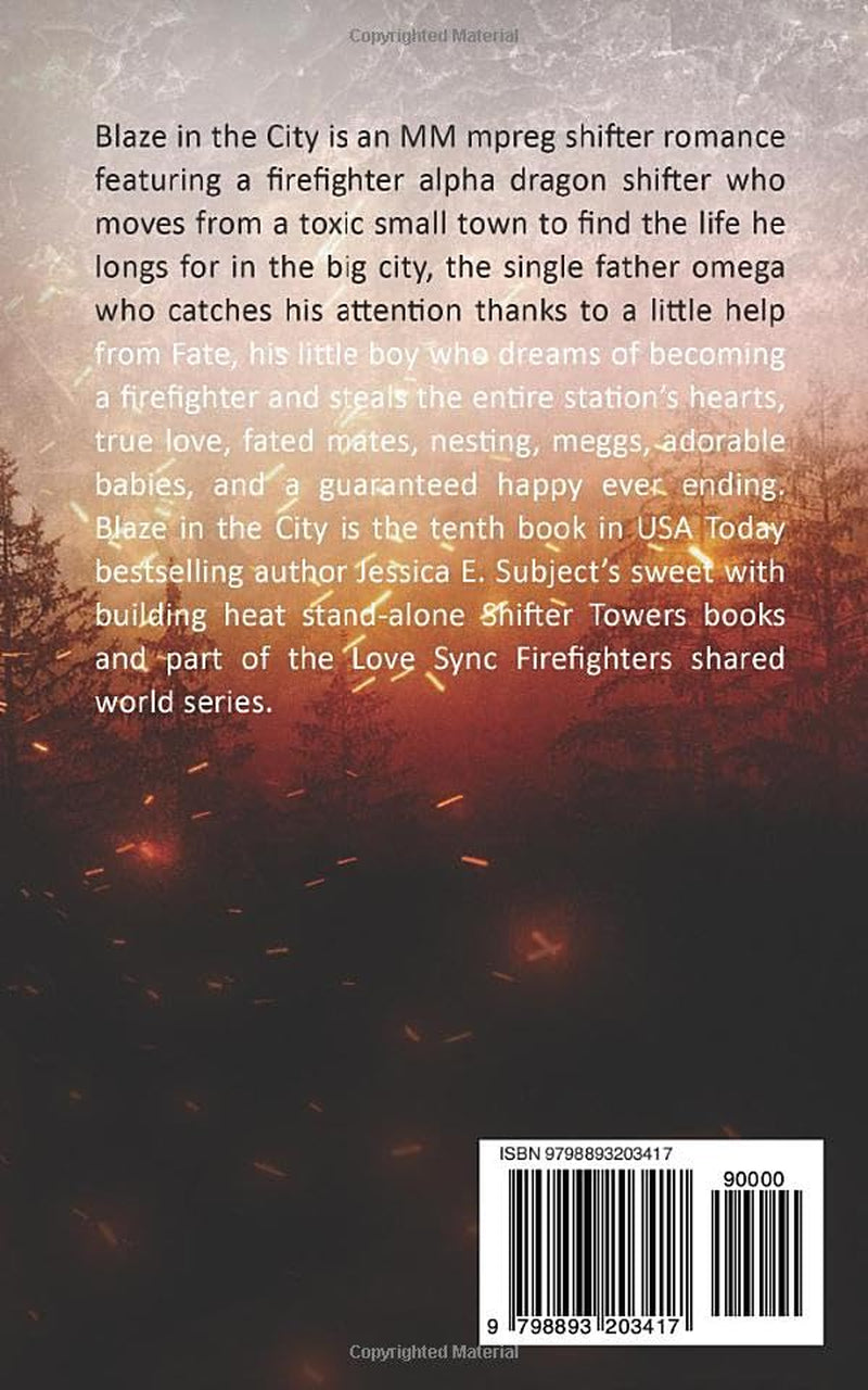 Blaze in the City: An M/M Mpreg Shifter Romance
