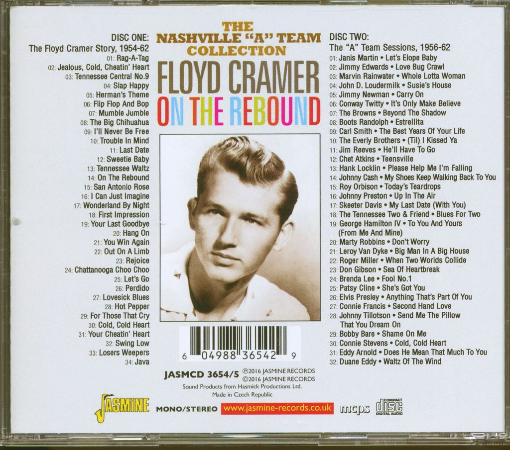 On The Rebound - The Nashville 'A' Team Collection ORIGINAL RECORDINGS REMASTERED SET