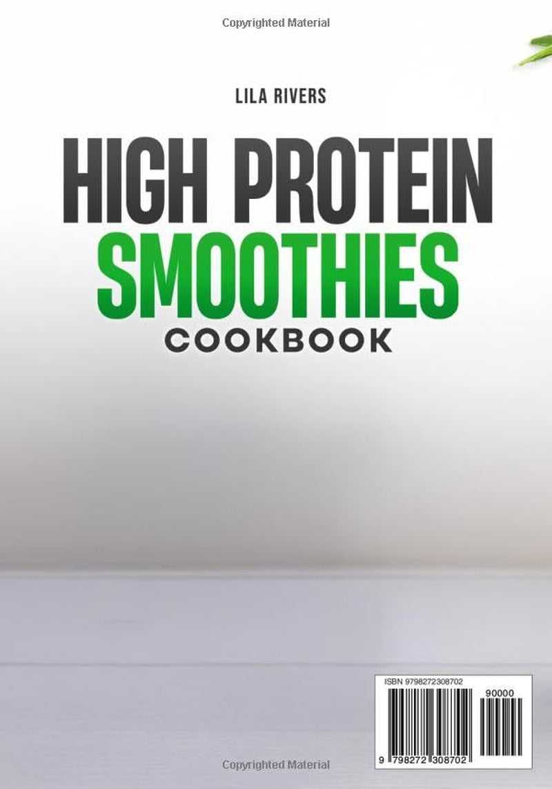 High Protein Smoothies Cookbook: Quick & Clean Blends for Real Energy, Hormone Balance, and Fat Loss—No Powders or Fake Ingredients