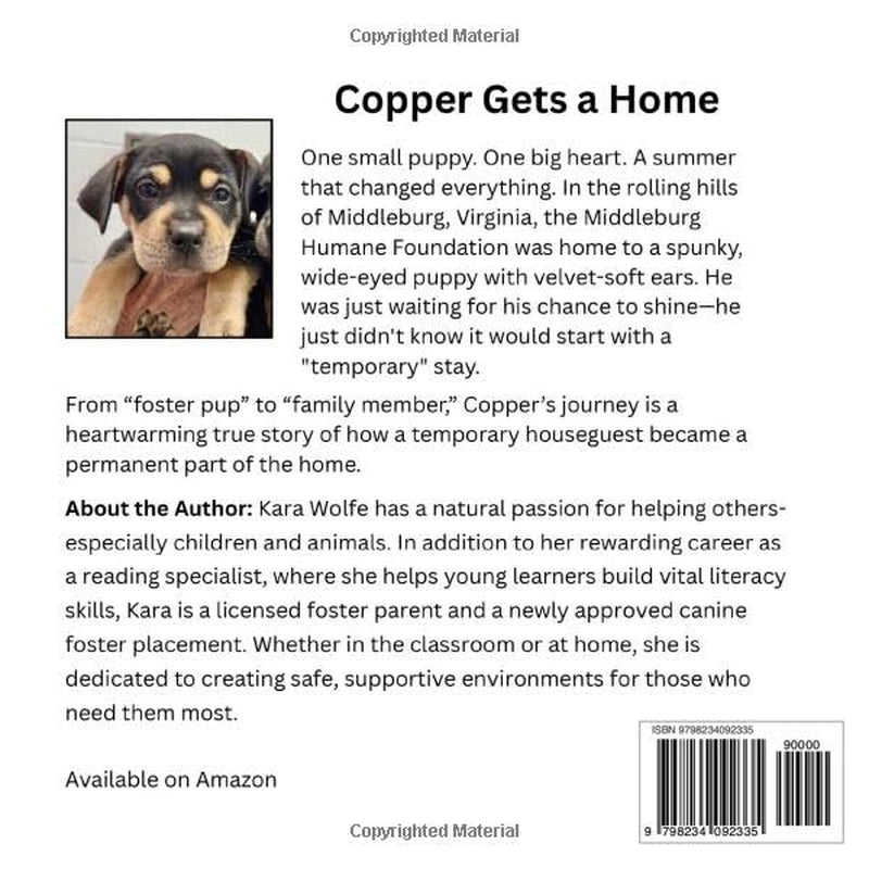 Copper Gets a Home: A Decodable Text