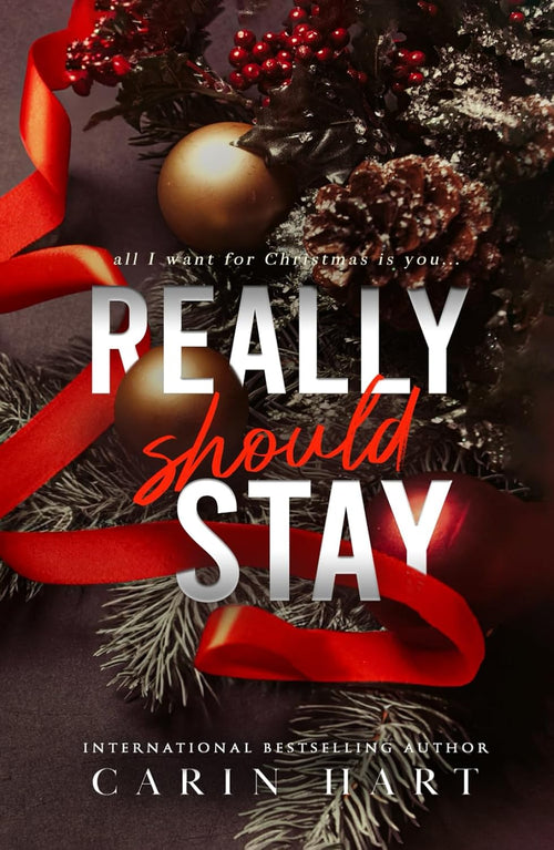 Really Should Stay: a Dark Christmas Romance (Reed Twins)