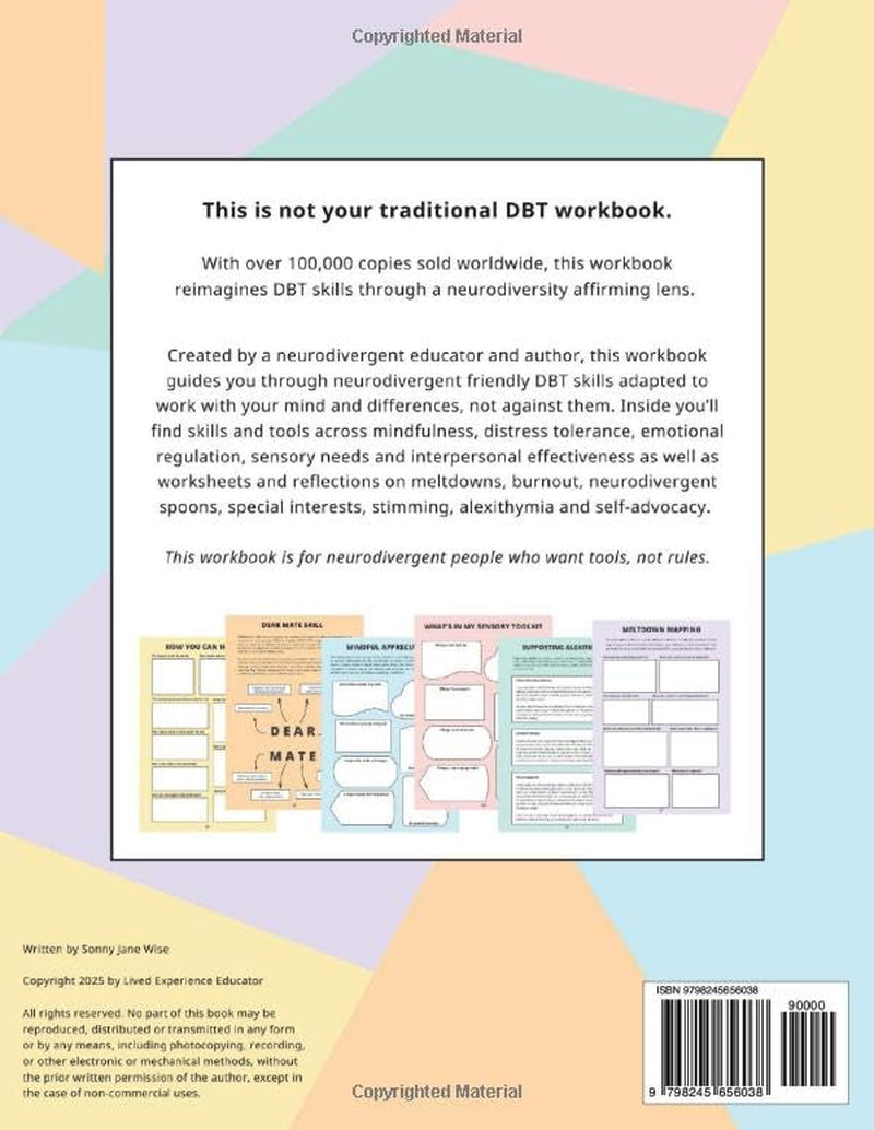 The Neurodivergent Friendly Workbook of DBT Skills