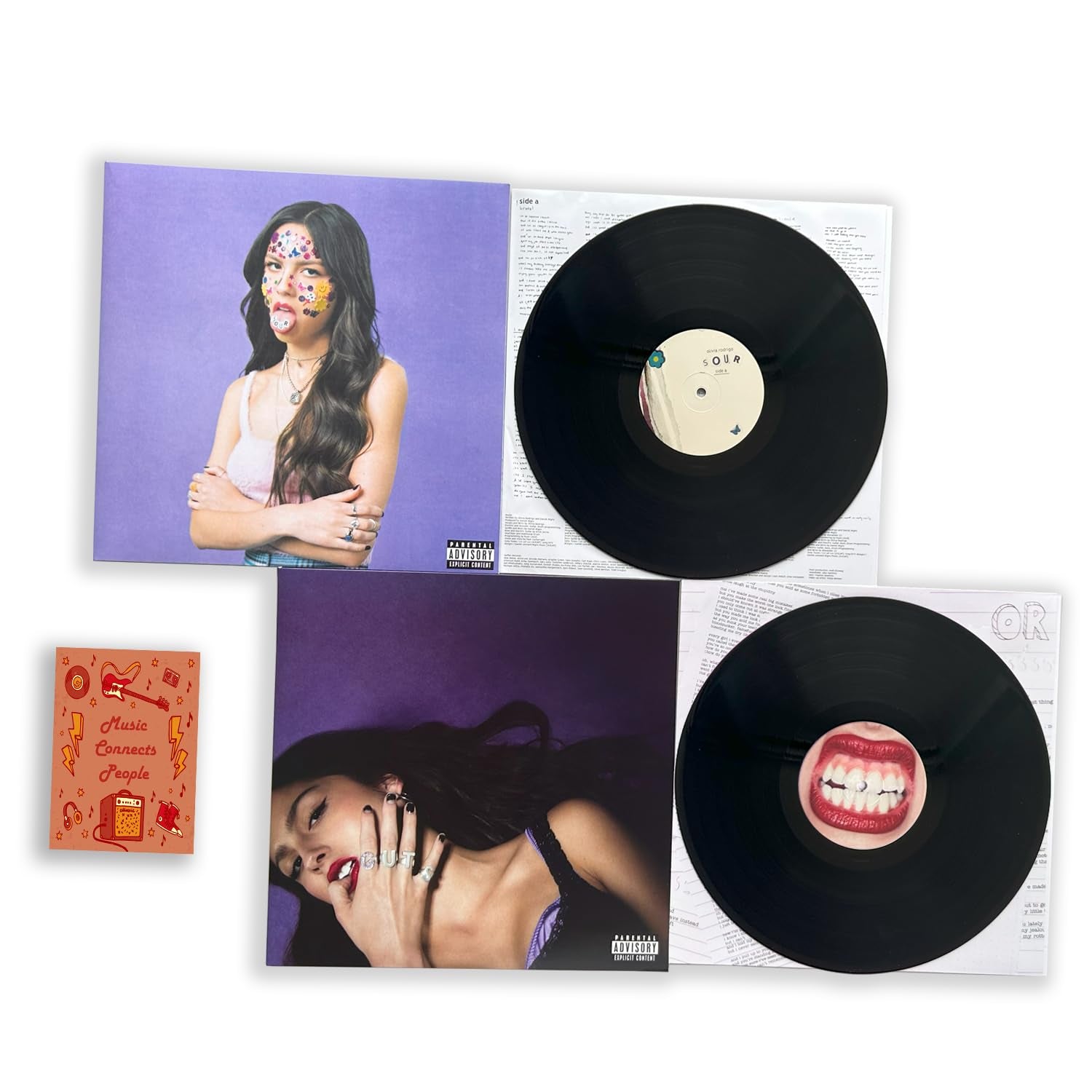 Olivia Rodrigo Complete Discography: "Sour" & "Guts" / + Including Bonus Art Card