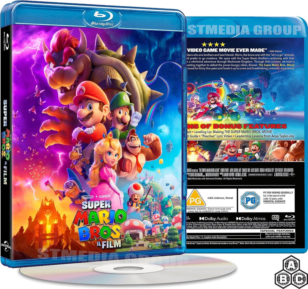 The Super Mario Bros. Movie (Power Up Edition, Bonus Features) [Blu-ray] [Region Free]