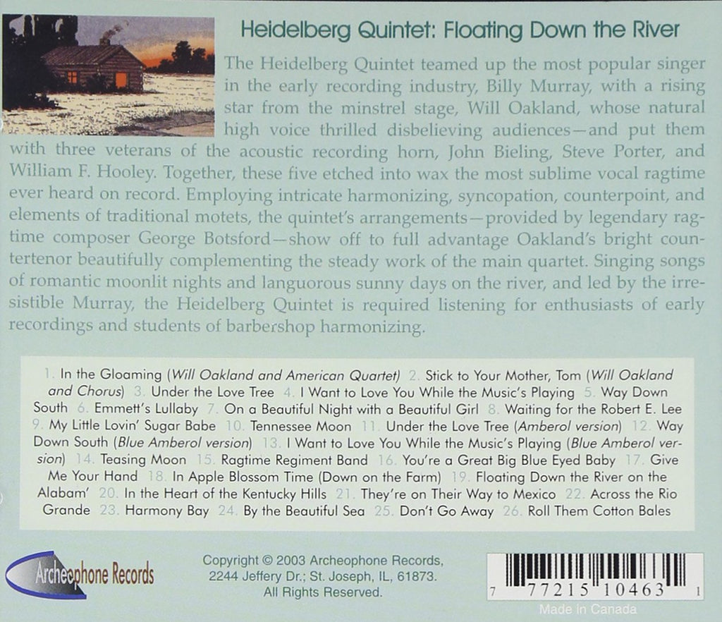 Floating Down The River: Complete Releases, 1912-1914