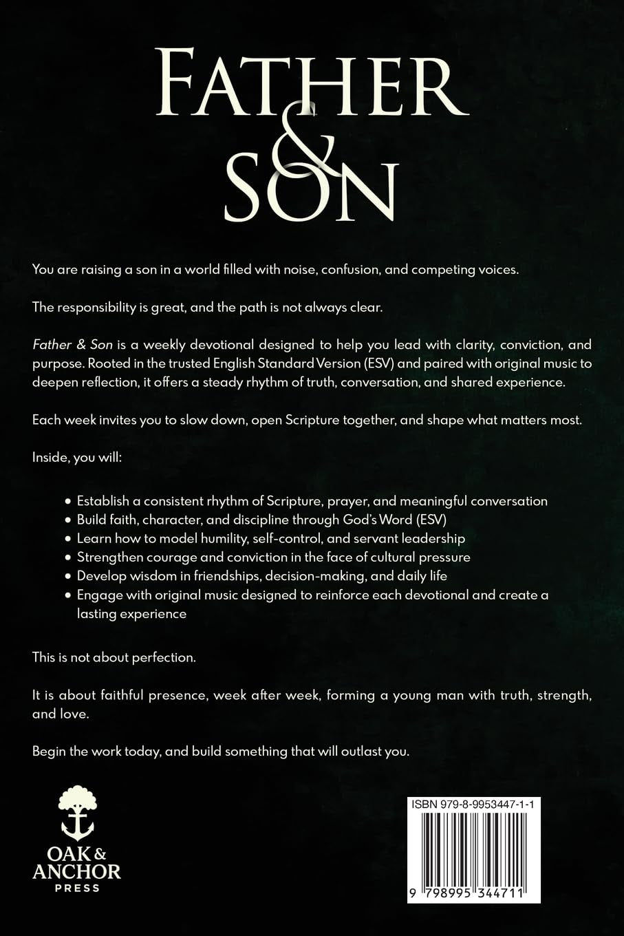 Father & Son: A Weekly Father-Son Devotional to Build Character and Faith in Teenage Boys