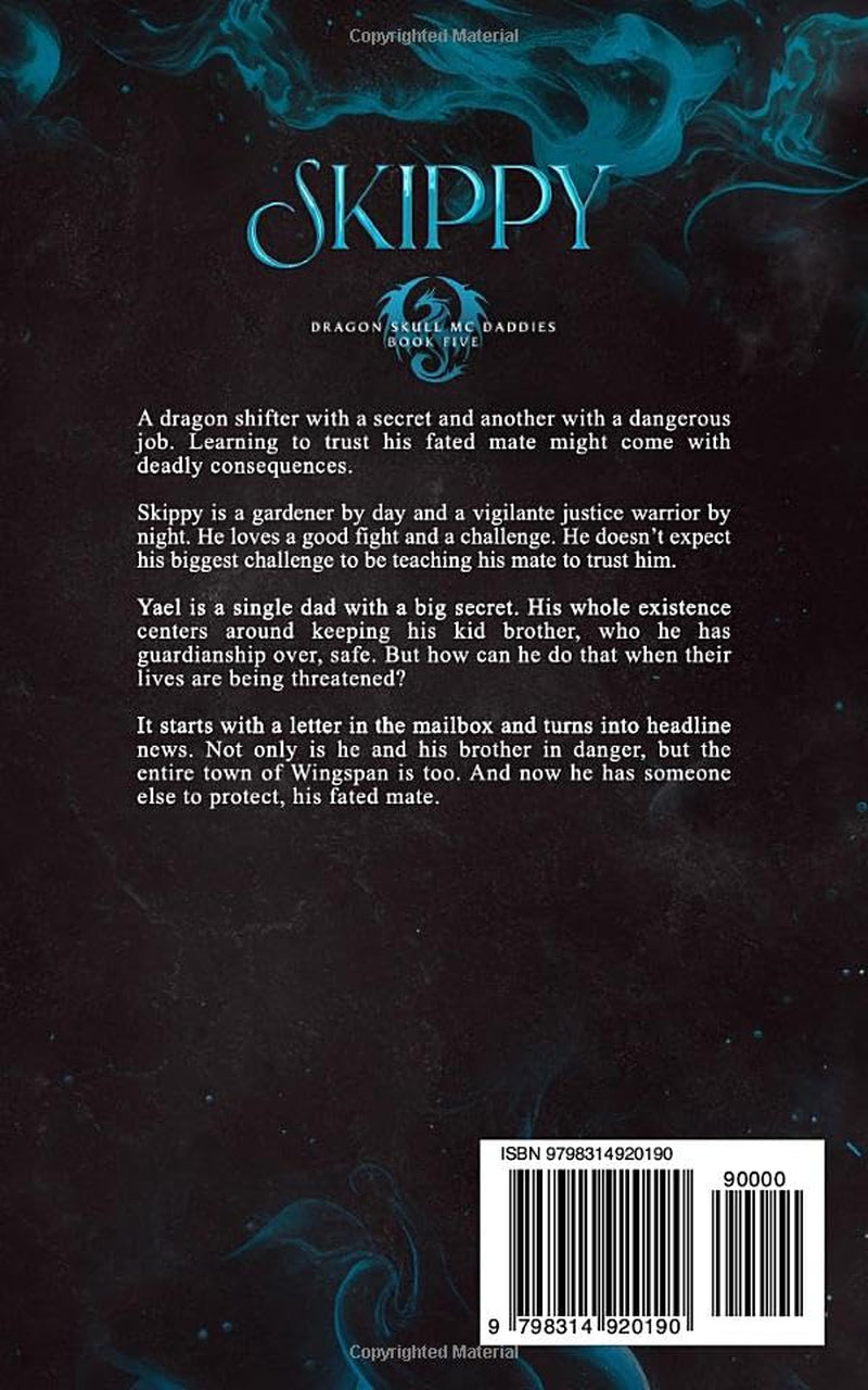 Skippy: MM Dragon Shifter Romance (Dragon Skull MC Daddies)