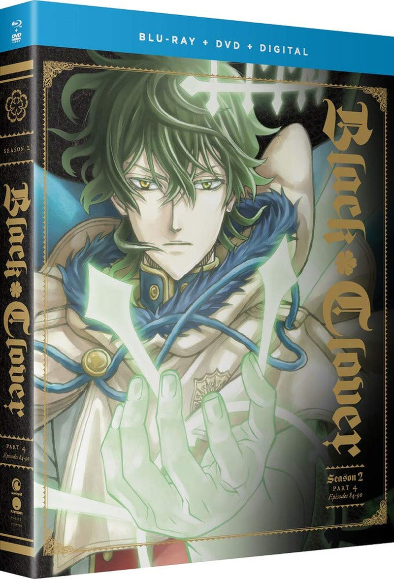 Black Clover (Season 2 Part 4 Eps 84-90) - 4-Disc Set (+ Digital Copy) (Blu-Ray & DVD Combo) [ Blu-Ray, Reg.A/B/C Import - Australia ]