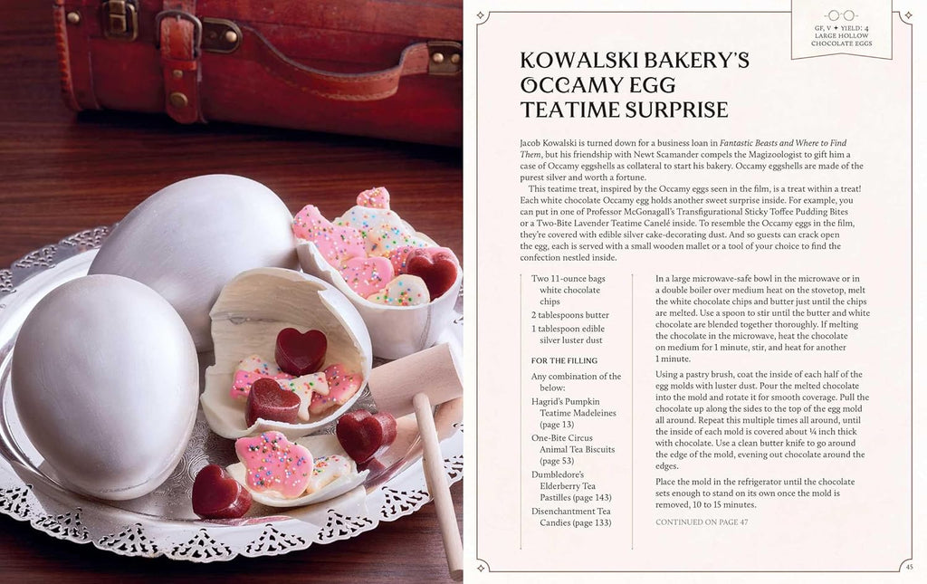 Harry Potter: Afternoon Tea Magic: Official Snacks, Sips, and Sweets Inspired by the Wizarding World