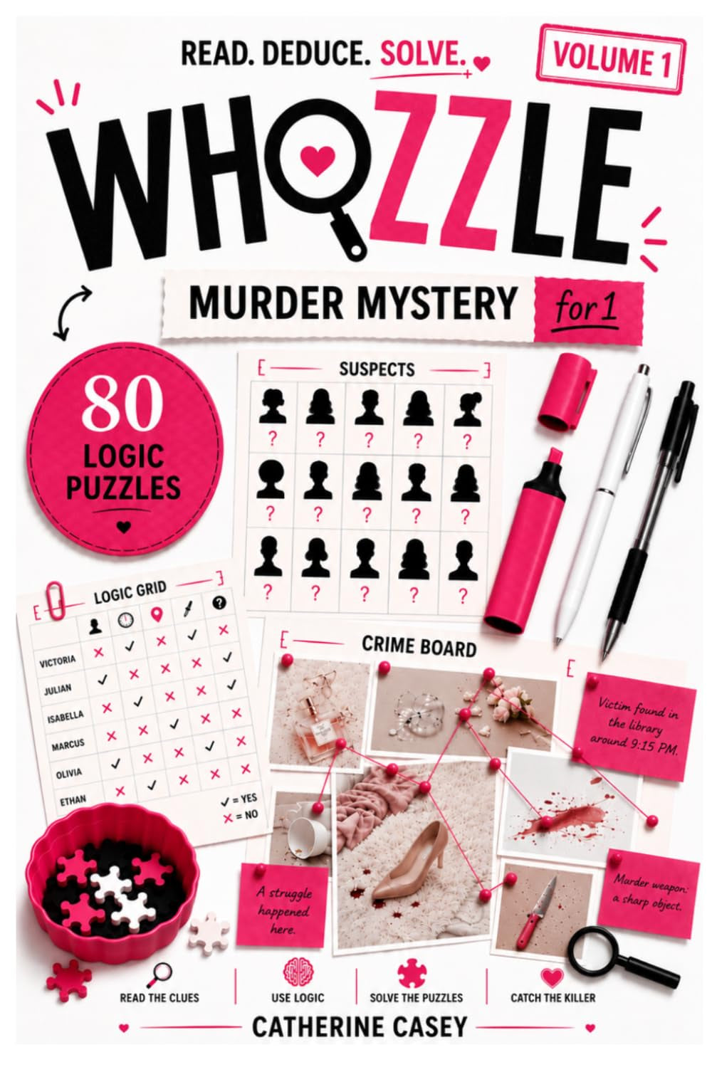 Whozzle Murder Mystery for 1