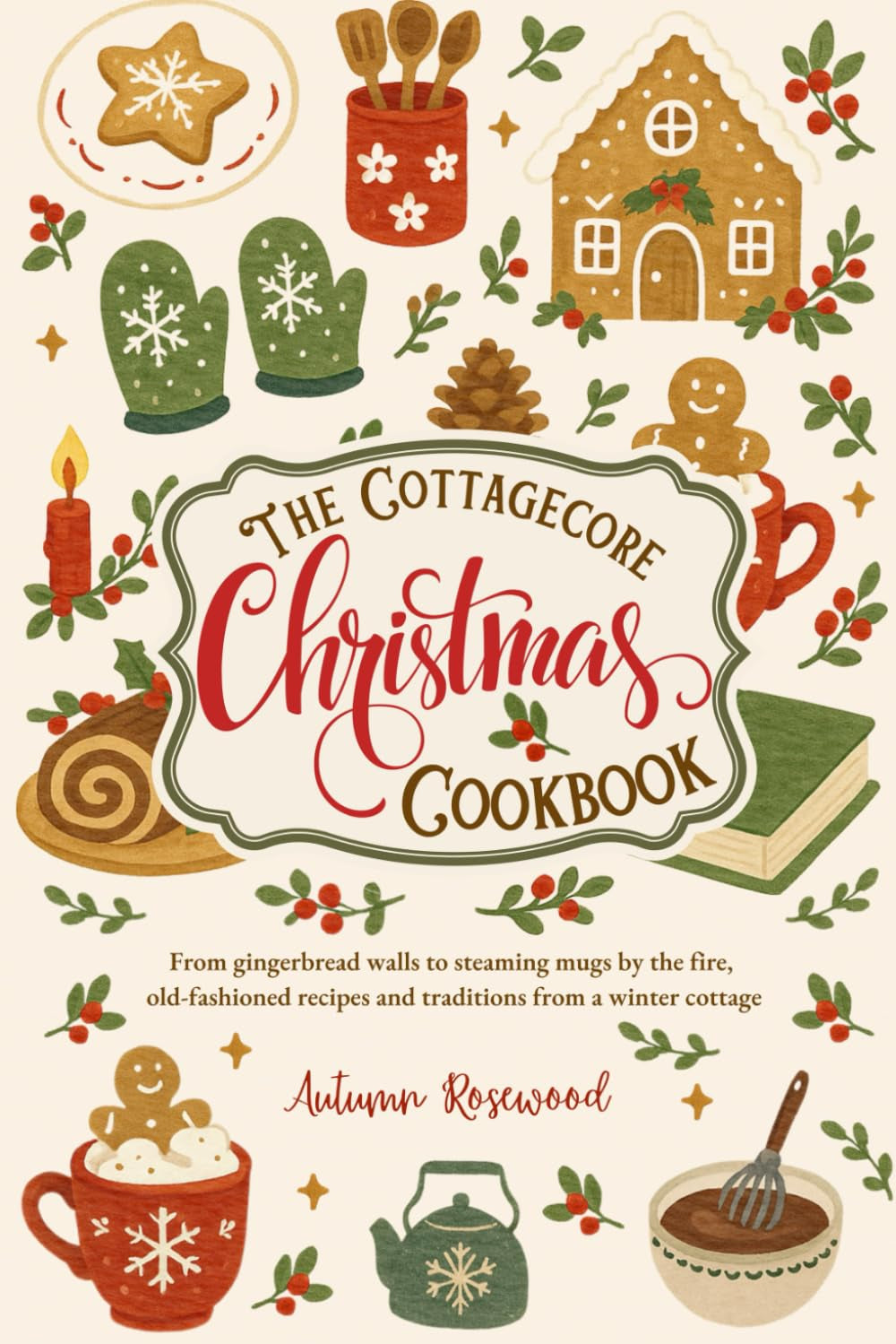 The Cottagecore Christmas Cookbook: Old-fashioned Christmas recipes and traditions for a cozy cottage holiday