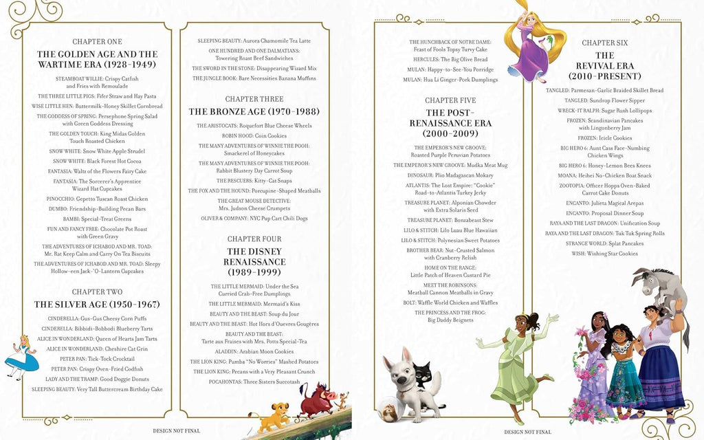 Disney: Cooking With Magic: A Century of Recipes: Inspired by Decades of Disney's Animated Films from Steamboat Willie to Wish