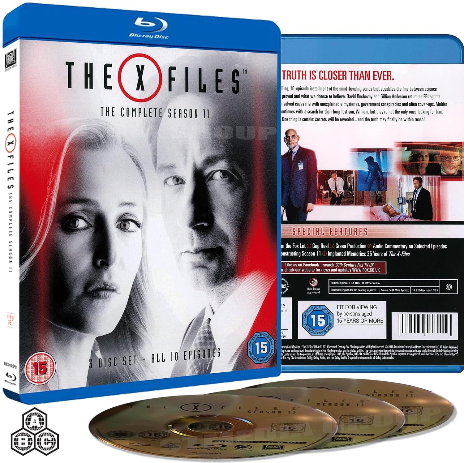 The X Files: The Complete Season 11 (Special Features) [3-Disc Set] [Blu-ray] [Region Free]