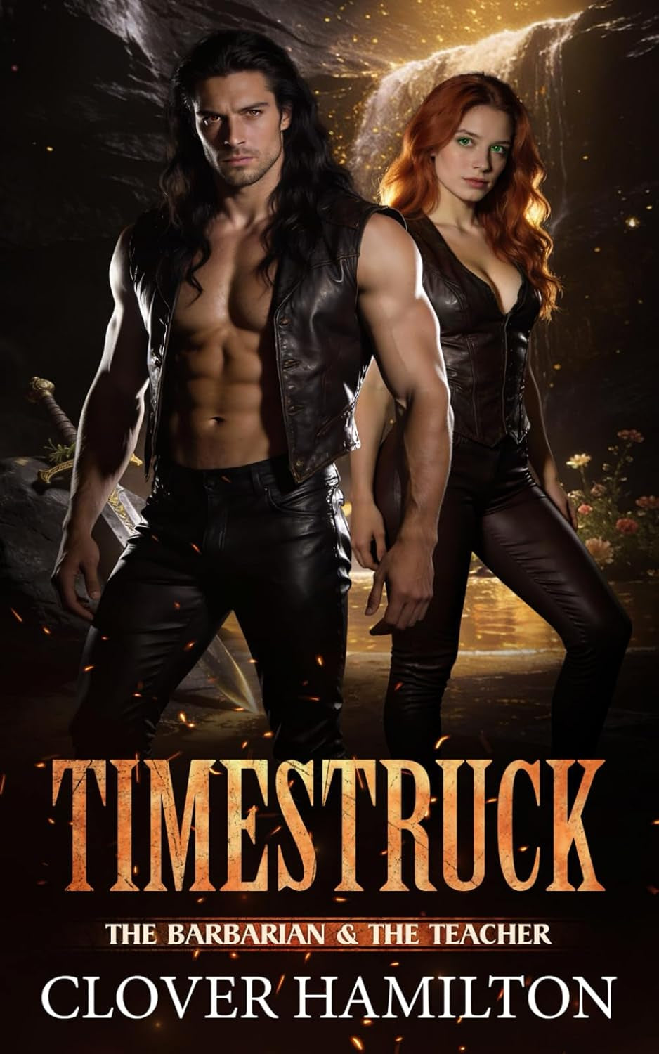Timestruck: The Barbarian & the Teacher (a spicy, opposites-attract, time-slip romance)
