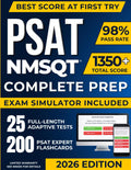 PSAT/NMSQT Test Prep: The Most Complete Study Guide Including our Advanced Exam Simulator Platform, 25 Full-Length Practice Tests, and 200 Flashcards to Master the PSAT and Earn National Merit