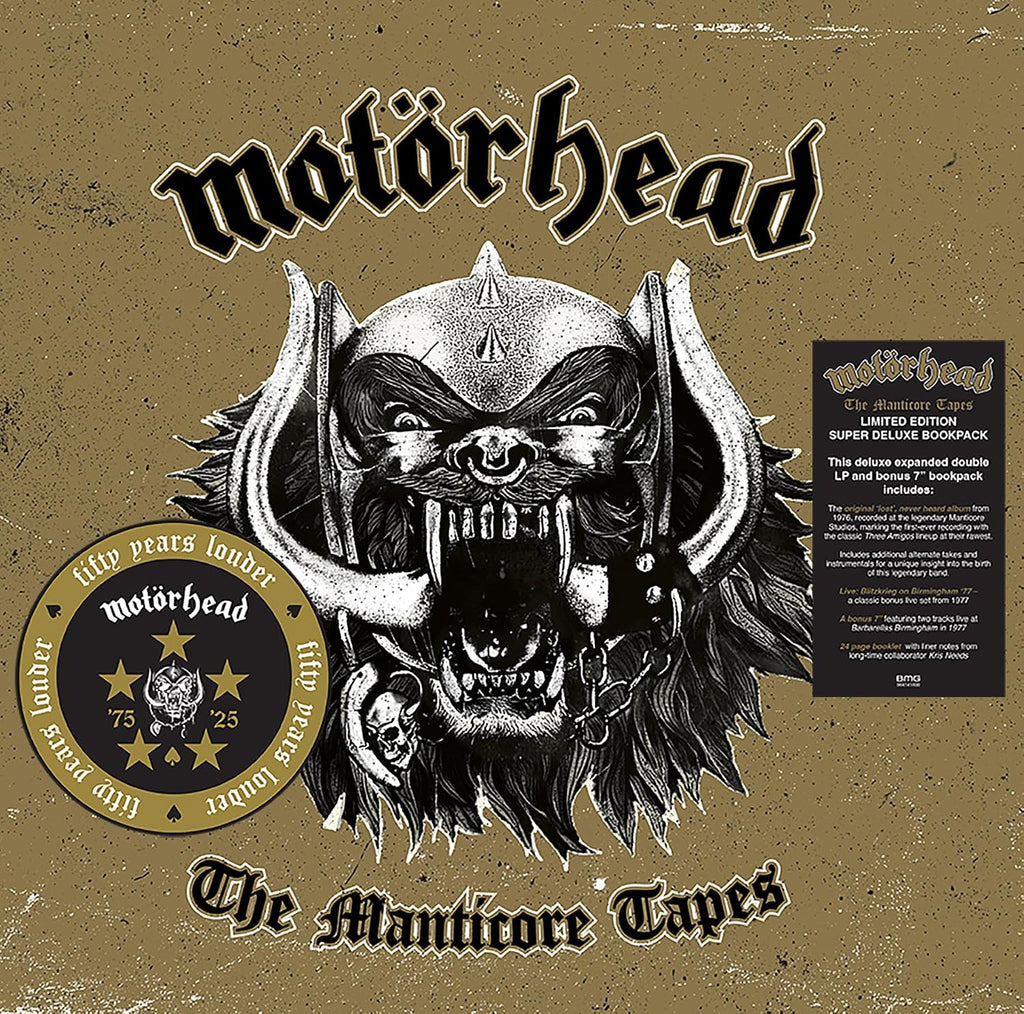 The Manticore Tapes Deluxe Bookpack Clear Single